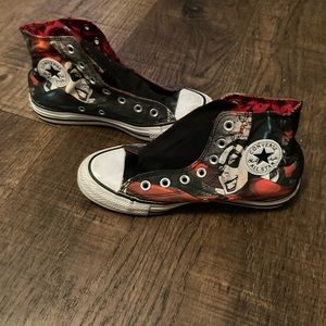 Harley Quinn converse high top sneakers 6